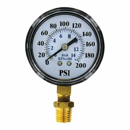 POSDATAS 200 PSI Pressure Gauge PO3300589